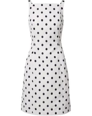Patou Sleeveless Dress - White