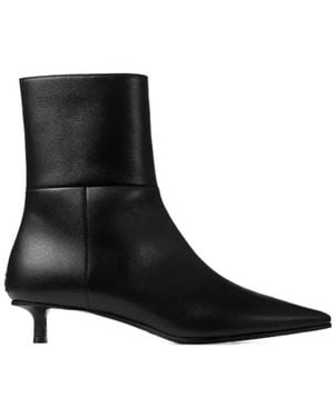 Jimmy Choo 35Mm Lory Pointed-Toe Boots - Black