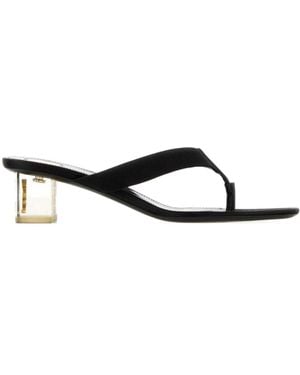 Saint Laurent Thong Sandals - White