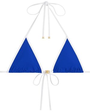 Celine Triomphe Triangle Top - Blue