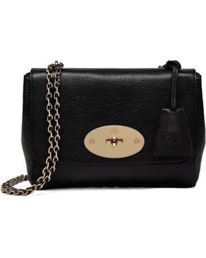 Mulberry Chain Crossbody Bag - Black
