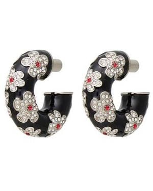 Marni Metal Earrings - White