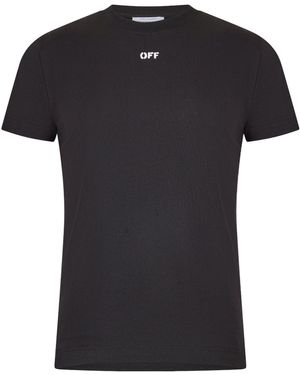 Off-White c/o Virgil Abloh Slim Fit T-Shirt - Black