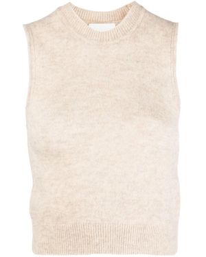 Isabel Marant Isabel Marant Étoile Ametis Knitted Vest - Natural