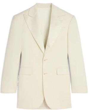 Celine Colonne Jacket - Natural