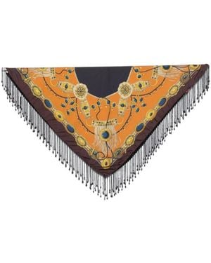 Etro Tasselled Scarf - White