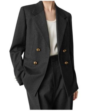 Bottega Veneta Compact Twill Jacket - Black