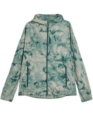 Y-3 Aop Running Jacket - Green