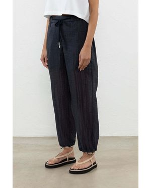 Peserico Technical Nylon Pants - Blue