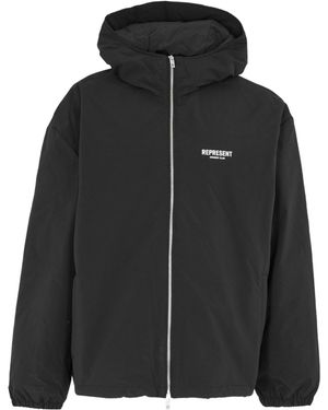Represent Windproof Coat - Black