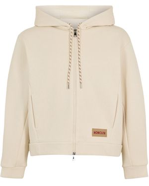 Moncler Zip Hoodie - Natural