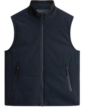 Woolrich Padded Zipped Gilet - Blue