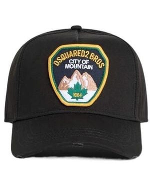 DSquared² D2 Baseball Cap - Black