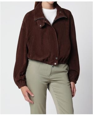 Nour Hammour Bomber Jacket - Red