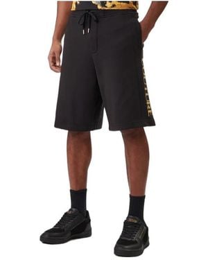 Versace Jeans Couture Couture Logo Printed Track Shorts - Black
