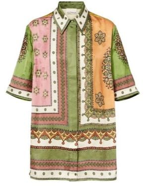 ALÉMAIS Contina Jacquard Shirt - Multicolour