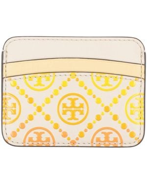 Tory Burch Synthetic Material Cardholder - Metallic