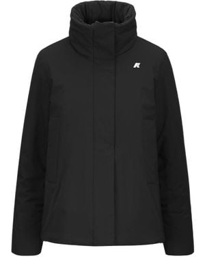 K-Way Marlette St Warm Elegant Short Jacket - Black