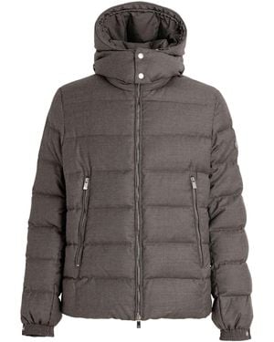 Tatras Long-Sleeve Hooded Padded Jacket - Brown