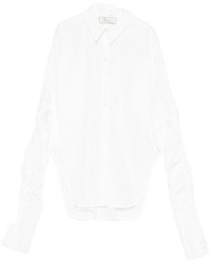 Blumarine Long Sleeve Shirt - White