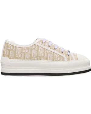 Dior Christian Walk'N' Platform Trainers - White