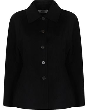 Rohe Single-Breasted Minimalist Jacket - Black