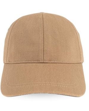 Paul Smith Striped-Strap Baseball Cap - Natural