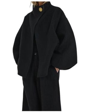 DARKPARK Oversize Cashmere Wool Jacket - Black