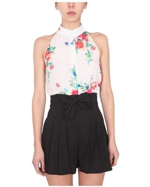 Moschino Boutique American Neck Shirt - Black