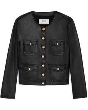 Celine Cardigan Jacket - Black