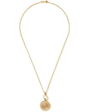 Diane Kordas Sun Nomad 14-Karat Pendant Necklace - Metallic