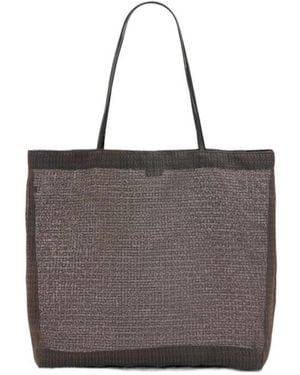 The Row Barn Tote Bag - Brown
