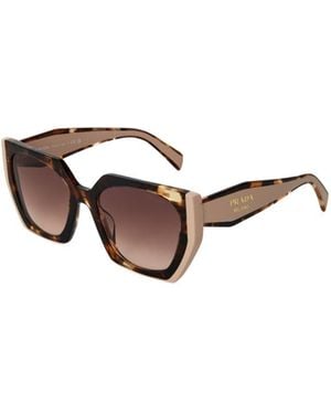 Prada Rectangle Sunglasses - Metallic