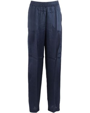 Aspesi Elasticated Pants - Blue