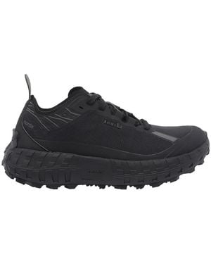 Norda Round Toe Logo Trainers - Black
