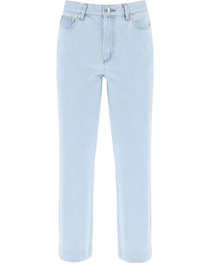 A.P.C. Cropped Jeans - Blue