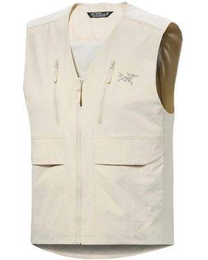 Arc'teryx Sonii Utility Vest - Natural
