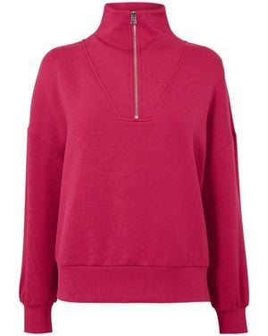 Varley Half-Zip Sweatshirt - Pink