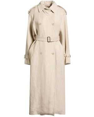 Max Mara Full-Length Jackets - Natural