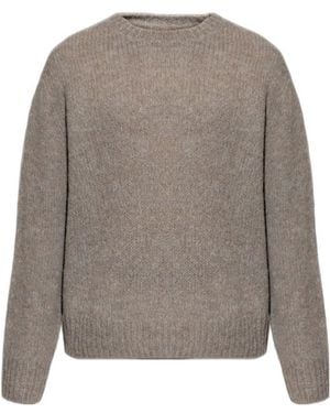 AllSaints Saku Crew Neck Knitted Jumper - Grey
