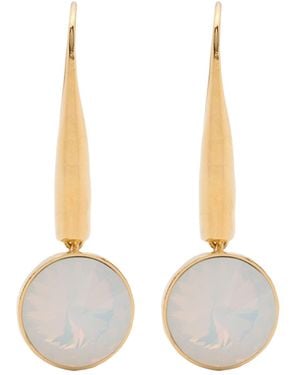 forte_forte Embellished Earrings - White