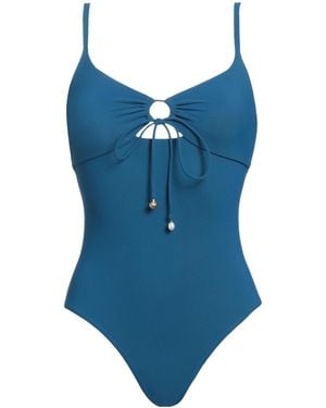 Tory Burch One-Piece Swimsuits - Blue