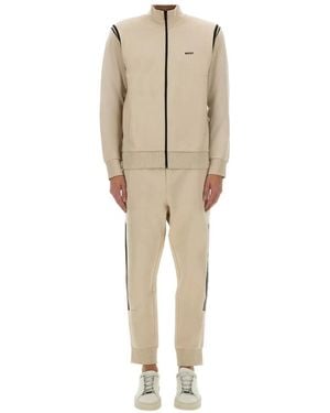 BOSS Boss Stretch Regular-Fit Tracksuit - Natural