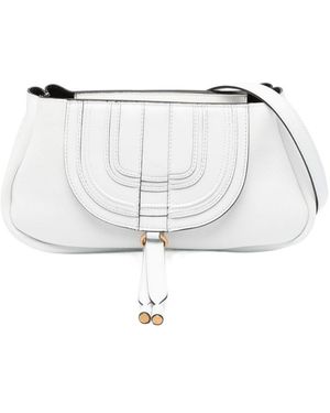 Chloé Chloé Marcie Clutch Bag - White