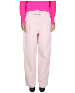 Philosophy Di Lorenzo Serafini Belt Ring Denim Trousers - Pink