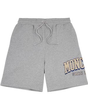 Moncler Cotton Shorts - Gray