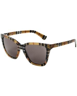Burberry Square-Frame Sunglasses - Metallic