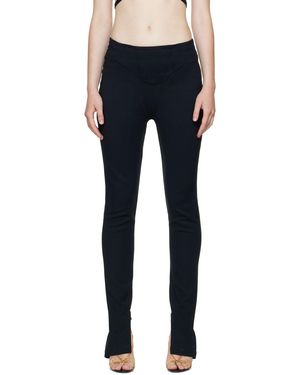 Dion Lee Double Arch Corset Pants - Blue