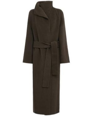 KHAITE Lapel Waistdefined Coat - Multicolor