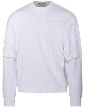 DARKPARK Troy Double-Sleeved T-Shirt - White